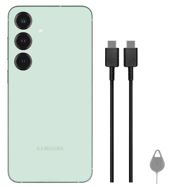 Samsung Galaxy S25 15,8 cm (6,2") Dual SIM Android 15 5G USB Type-C 12 GB 128 GB 4000 mAh Mintfarvet