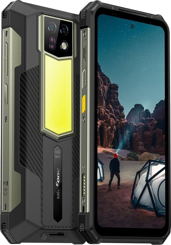 Ulefone Armor 24 Smartphone 12 GB/256 GB (Svart) utan laddare
