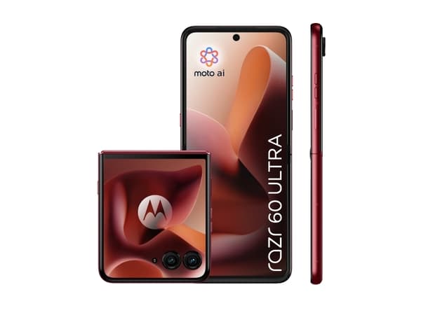 Motorola razr 60 ultra, 17,7 cm (6.96"), 16 GB, 512 GB, 50 MP, Android 15, Bordeaux
