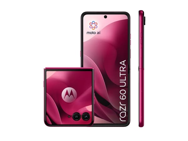 Motorola razr 60 ultra, 17.7 cm (6.96"), 16 GB, 512 GB, 50 MP, Android 15, Pink
