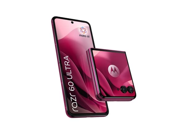 Motorola razr 60 ultra, 17.7 cm (6.96"), 16 GB, 512 GB, 50 MP, Android 15, Pink Vaaleanpunainen