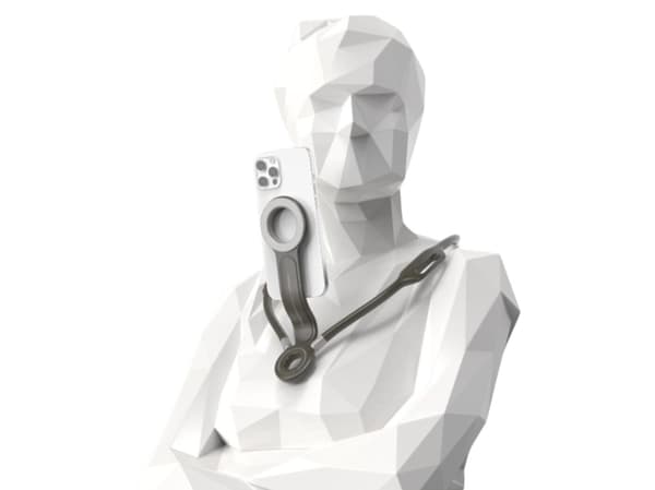 4smarts 541487, Mobiltelefon/Smartphone, Aktiv holder, Grå, Sølv