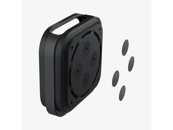 Spigen Apple TV 4K Silicone Fit Mount, Digital mediaspiller, Passiv holder, Innendørs, Sort