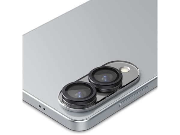 Spigen GLAS.tR EZ Fit Optik Pro HD, Samsung, Galaxy S25 Edge, Ridseresistent, Sort, 2 stk