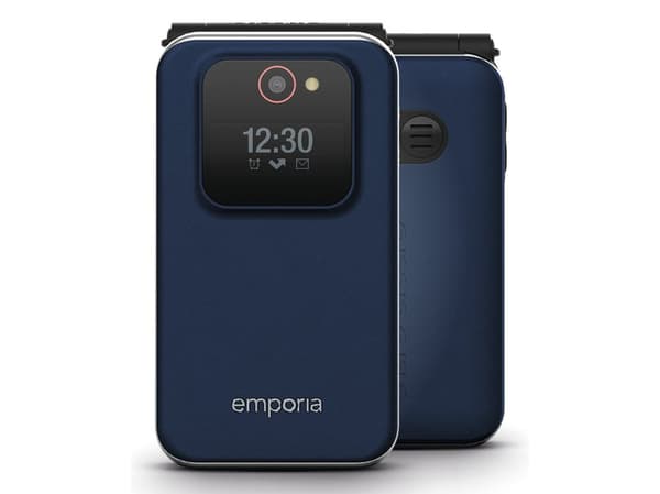Emporia JOY-LTE, Vend, Single SIM, 7,11 cm (2.8"), 2 MP, 1300 mAh, Blåbær