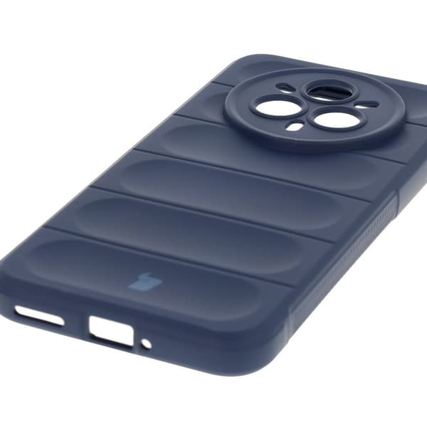 Bizon Case Tur Realme 14 Pro Plus 5G:lle, tummansininen