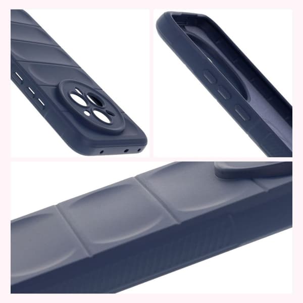 Bizon Case Tur Realme 14 Pro Plus 5G:lle, tummansininen