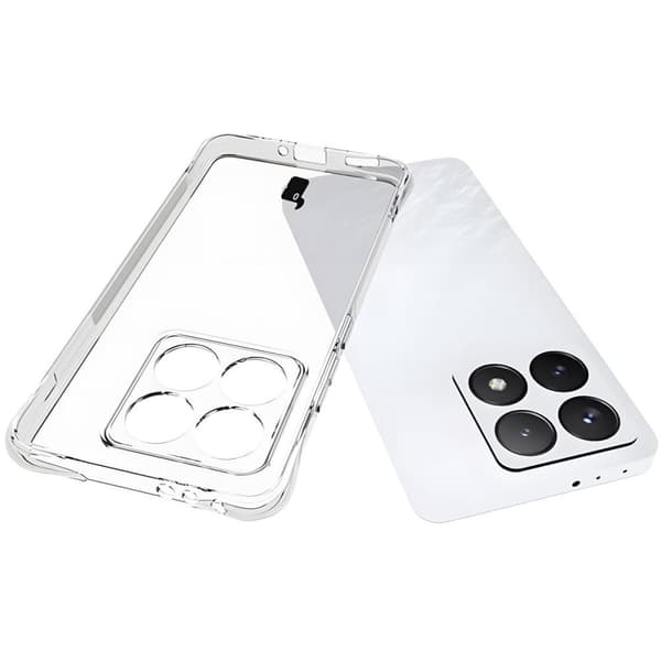 Flexibelt Bizon-skal Salpa för Xiaomi 14T, transparent