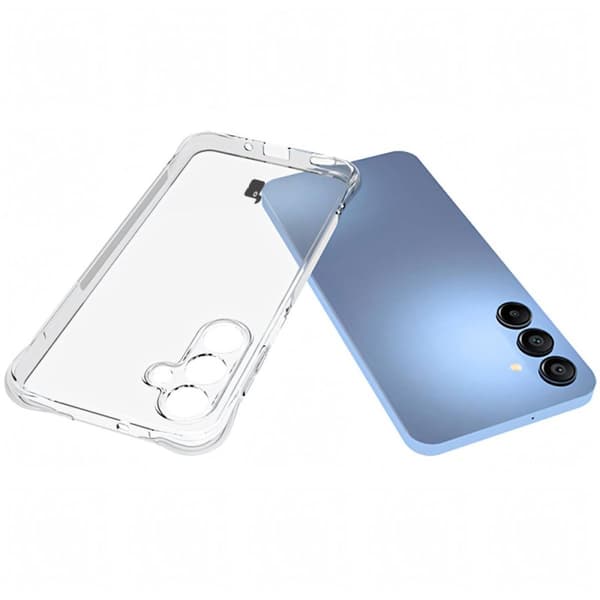 Bizon Case Salpa Fleksibelt Etui til Galaxy A16 4G/5G, Gennemsigtig