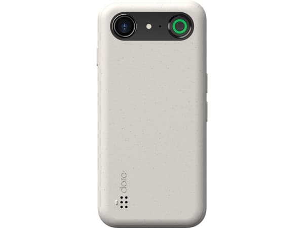 Doro Aurora 11, 11,4 cm (4.5"), 4 GB, 64 GB, 13 MP, Android 14, Vit