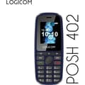 Miniatyrbillede 6 af 6: Mobiltelefon - LOGICOM - Posh 402 - Blå