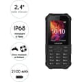 Miniatyrbillede 3 af 6: Mobiltelefon - LOGICOM - XTREM 40 - Sort