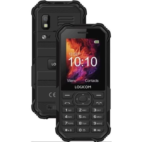 Mobiltelefon - LOGICOM - XTREM 40 - Sort Sort