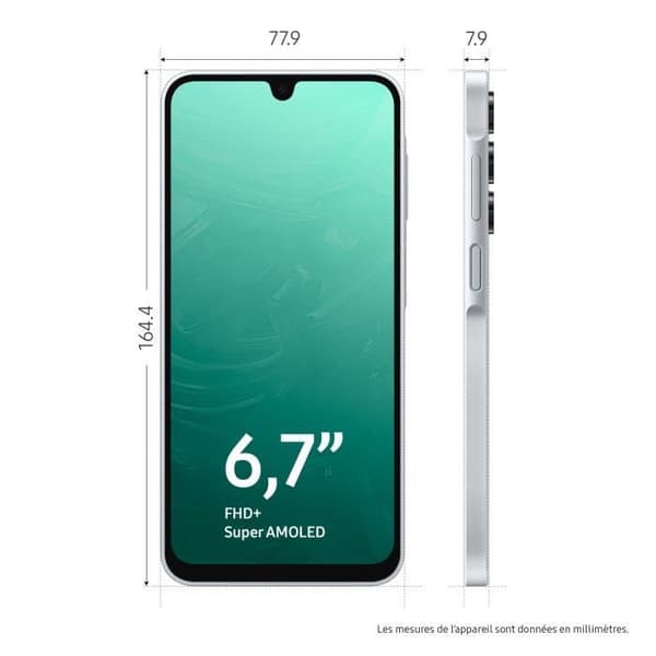 Samsung Galaxy A16 5G Smartphone 128GB Grå