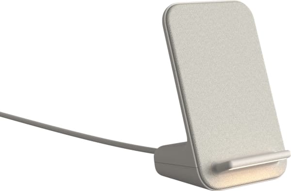 Doro Aurora wireless charger stand bone, Indoor, Wireless charging, White