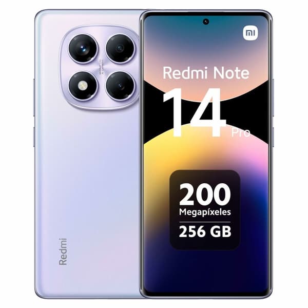 Smartphone Xiaomi REDMI NOTE 14 PRO 8 GB RAM 256 GB 6,67" Purpur Violett Lila