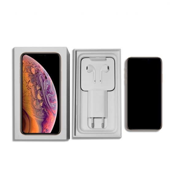 Begagnad iPhone XS Max 64GB i Nyskick – Guld