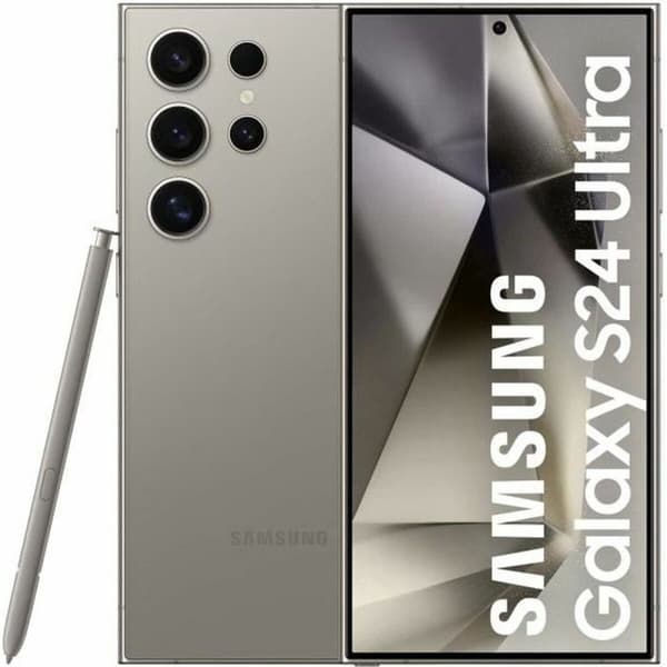 Smartphone Samsung S24 Ultra SM 6,8" 12 GB RAM 256 GB Grå Grå, Titanium