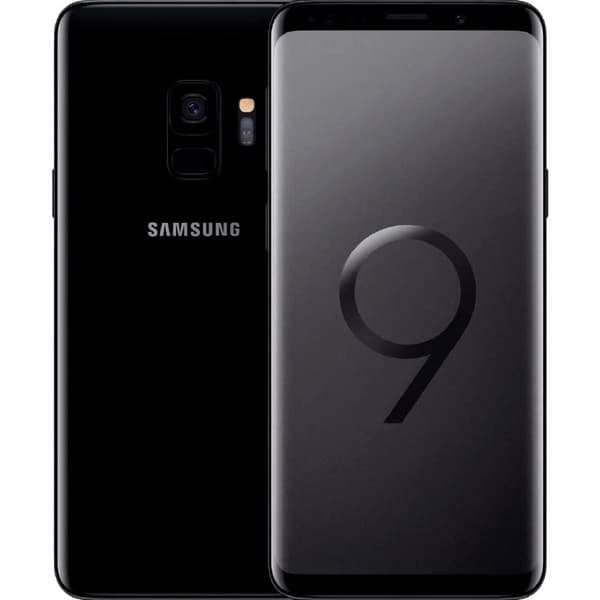 Galaxy S9 Midnight Black 64 GB Klass A 100% batteri (refurbished)