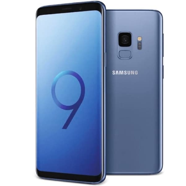Galaxy S9 Coral Blue 64 GB Klass B 100% batteri (refurbished)