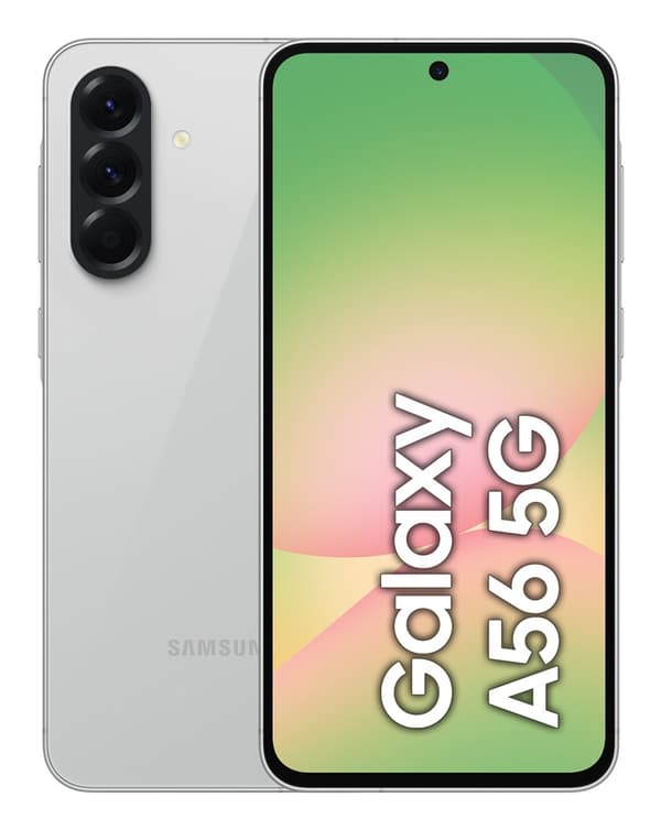 Samsung Galaxy A56 17 cm (6,7") Kaksois-SIM Android 15 5G USB Type-C 8 Gt 256 Gt 5000 mAh Vaaleanharmaa Vaaleanharmaa