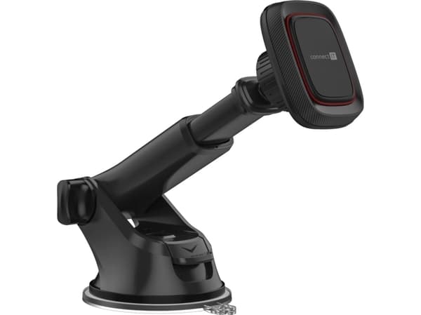 CONNECT IT bilholder InCarz 4Strong CARBON, universalmagnet, 4 magneter, CARBON Sort