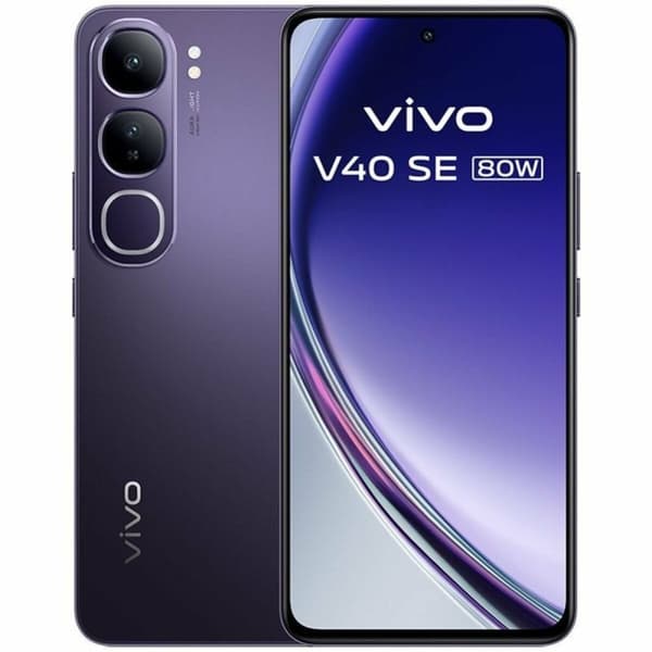 Smartphone Vivo V40 SE Octa Core 8 GB RAM 256 GB Svart
