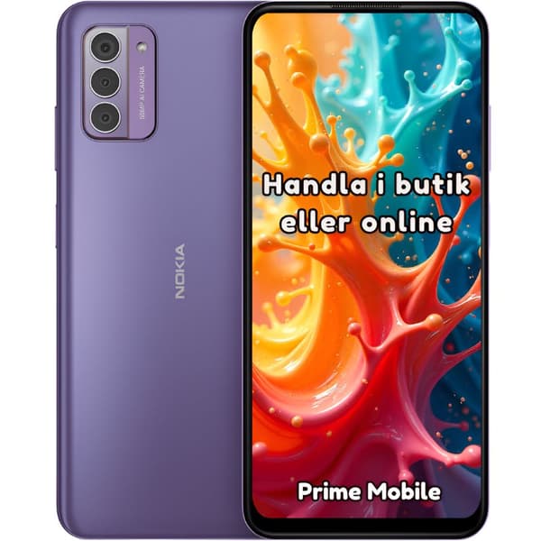 G42 128GB Täysin uusi Avaamaton Lila Nokia