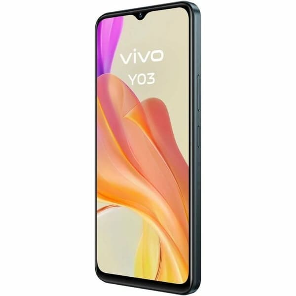 Smartphone Vivo Y03 Octa Core 4 GB RAM 128 GB Svart