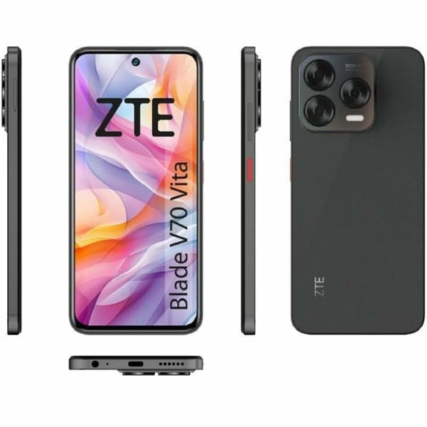 Smartphone ZTE Blade V70 Vita Octa Core 8 GB RAM 256 GB Grå 6,7" 75"