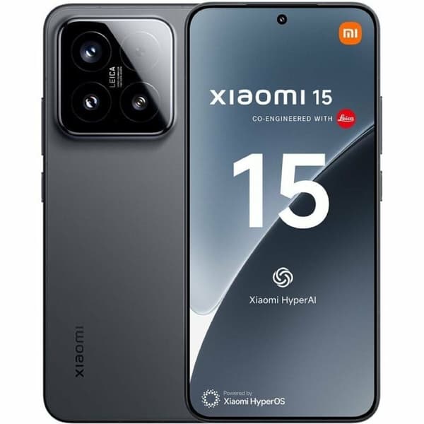 Smarttelefoner Xiaomi Xiaomi 15 NFC Octa Core 12 GB RAM 512 GB Svart 6,36"