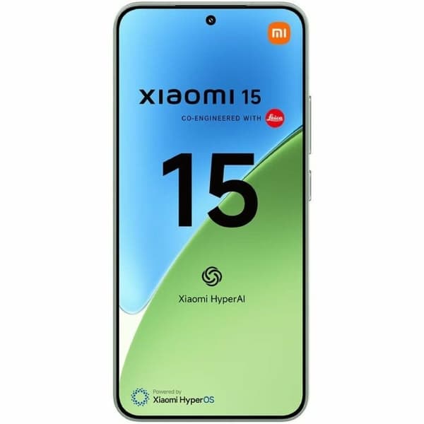 Smartphone Xiaomi 15 12-512 GREE 6,36" Qualcomm Snapdragon 8 Elite 12 GB RAM 512 GB Grøn