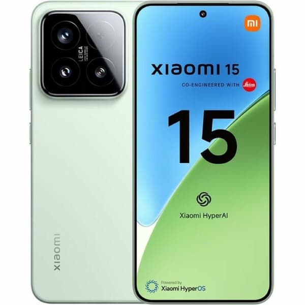 Smartphone Xiaomi 15 12-512 GREE 6,36" Qualcomm Snapdragon 8 Elite 12 GB RAM 512 GB Grøn Grøn