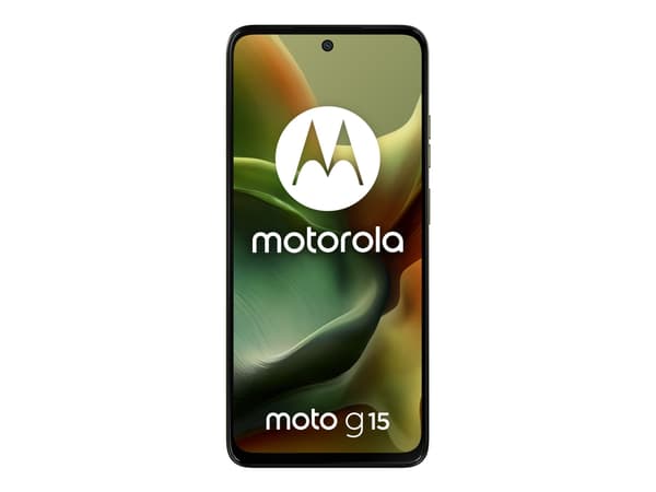 Motorola Moto G15 - 4G smarttelefon - dobbelt-SIM - RAM 8 GB / Internminne 256 GB - microSD slot - LCD-display - 6.72" - 2400 x 1080 piksler (60 Hz)