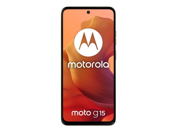 Motorola Moto G15 - 4G smarttelefon - dobbelt-SIM - RAM 8 GB / Internminne 256 GB - microSD slot - LCD-display - 6.72" - 2400 x 1080 piksler (60 Hz)