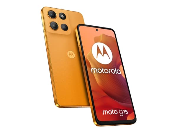Motorola Moto G15 - 4G smarttelefon - dobbelt-SIM - RAM 8 GB / Internminne 256 GB - microSD slot - LCD-display - 6.72" - 2400 x 1080 piksler (60 Hz)