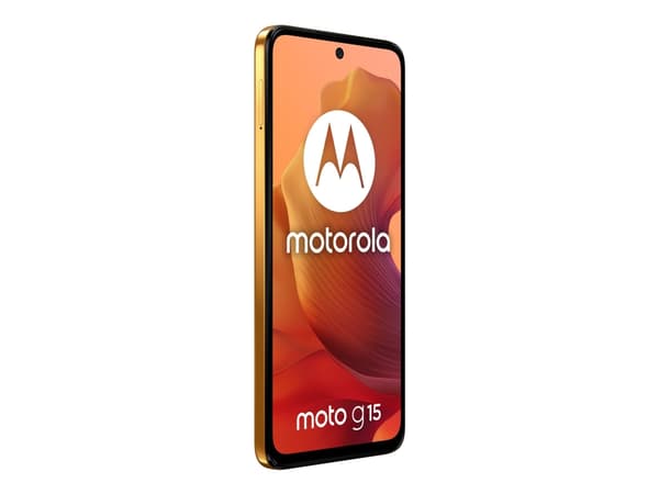 Motorola Moto G15 - 4G smarttelefon - dobbelt-SIM - RAM 8 GB / Internminne 256 GB - microSD slot - LCD-display - 6.72" - 2400 x 1080 piksler (60 Hz)