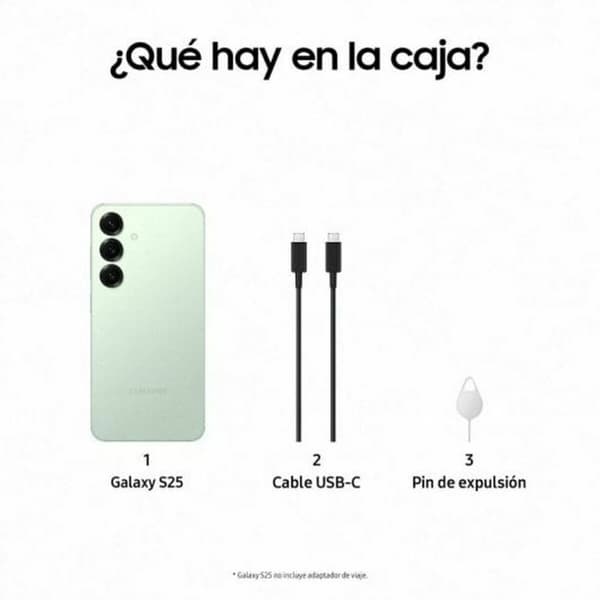 Smartphone Samsung SM-S931BLGDEUB 6,2" Qualcomm Snapdragon 8 Elite 12 GB RAM 128 GB