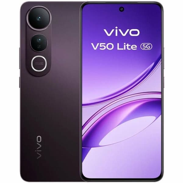 Smartphone Vivo V50 Lite Octa Core 8 GB RAM 256 GB Sort