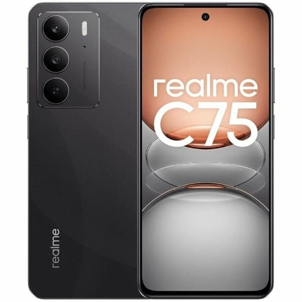 Älypuhelimet Realme C75 8-256 BK 6,72" 8 GB RAM 256 GB Musta musta