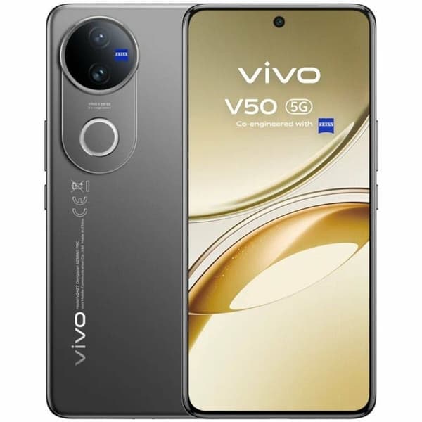 Smartphone Vivo V50 Octa Core 12 GB RAM 512 GB Svart