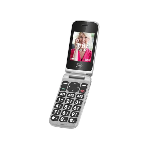 Mobiltelefon til ældre mennesker Trevi 0FLX5506 2,4" Sølv