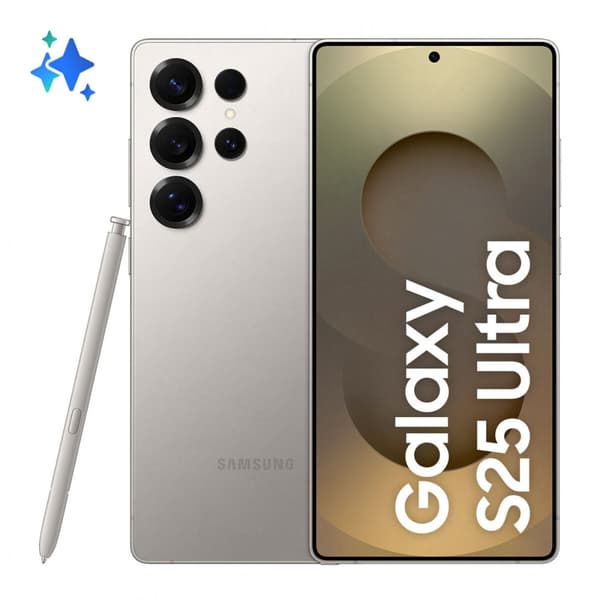 Smartphone Samsung Galaxy S25 Ultra 12 GB RAM 512 GB Grå Titanium 6,9" Qualcomm Snapdragon 8 Elite