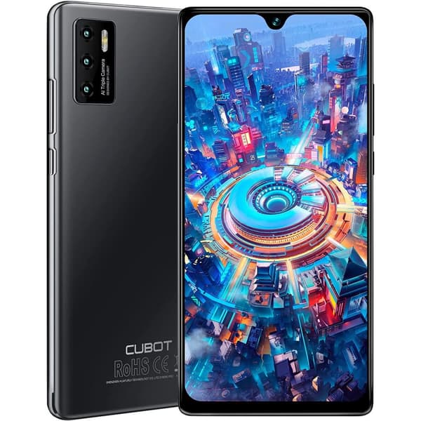 KÄYTETTY Älypuhelimet Cubot 6,2" ARM Cortex-A53 6 GB RAM 128 GB Musta (Kunnostetut Tuotteet A)