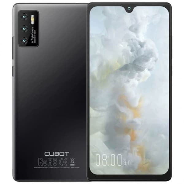 BEGAGNAD Smartphone Cubot 6,2" ARM Cortex-A53 6 GB RAM 128 GB Svart (Renoverade A)