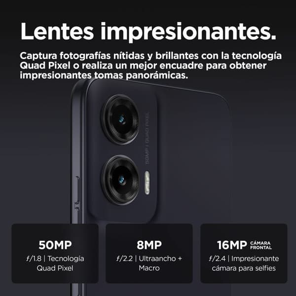 Smartphone Motorola PB3K0023ES 6,72" Unisoc 8 GB RAM 256 GB Sort
