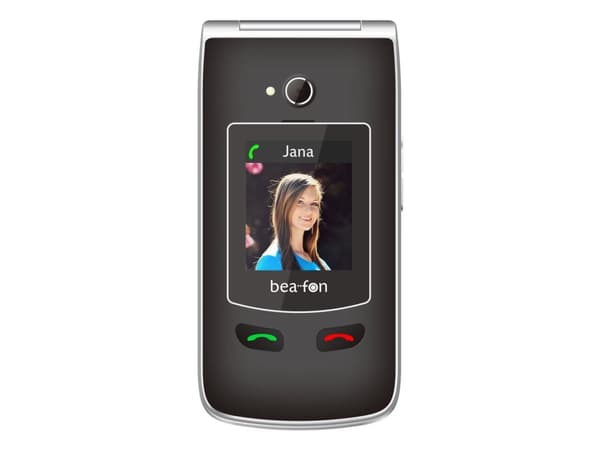 Beafon SL645plus LTE, Vend, Single SIM, 7,11 cm (2.8"), 3 MP, 1000 mAh, Sort, Sølv