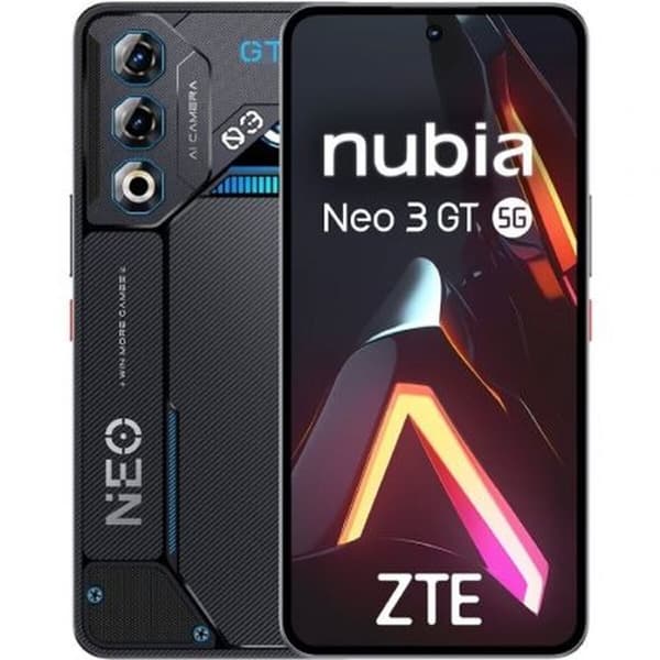 Smartphone ZTE P820F05 Octa Core 12 GB RAM 256 GB Svart