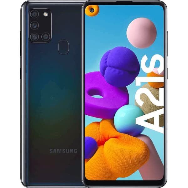 Galaxy A21s Black 32 GB Klass B (refurbished)