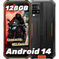 Miniatyrbillede 1 af 2: Blackview BV4800 Pro, Android 14, 16MP Kamera,Appelsin